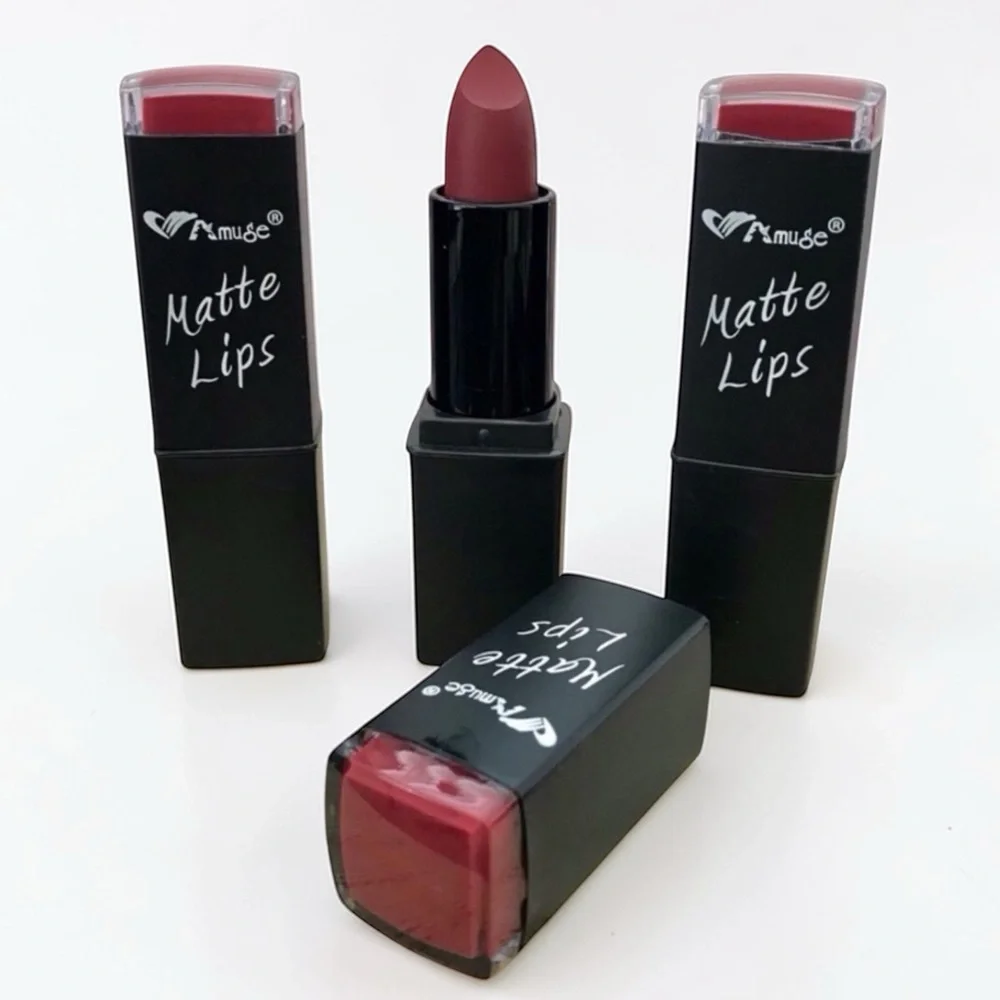 🆕3pcs Amuse Matte Lips Lipstick
